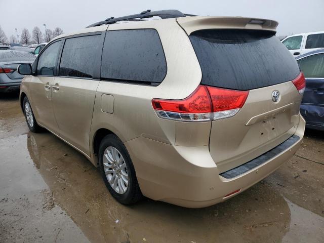 Image 2 of 2014 TOYOTA SIENNA XLE 2014 with VIN 5TDYK3DC6ES425018