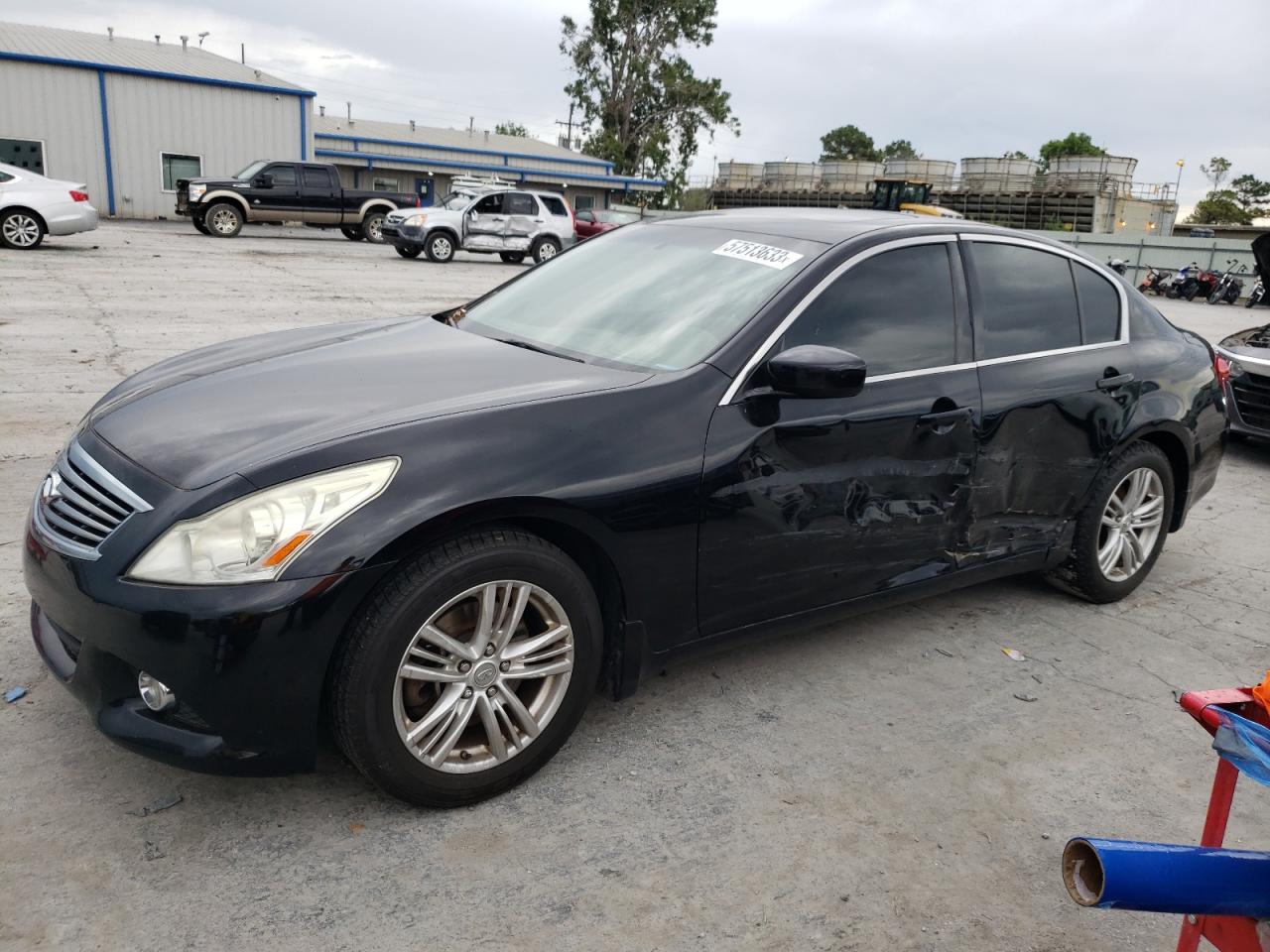 Image 1 of 2013 INFINITI G37  2013 with VIN JN1CV6AR6DM352662