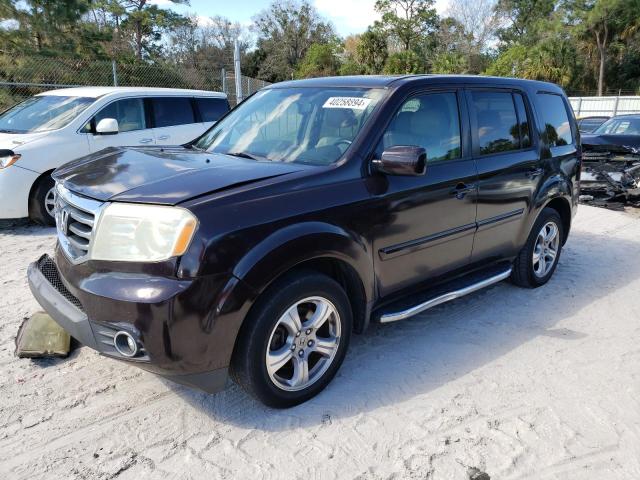 Image 1 of 2013 HONDA PILOT EXL 2013 with VIN 5FNYF3H56DB018092