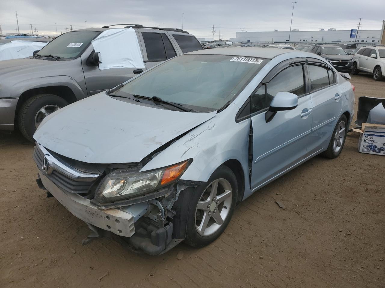 Изображение 1 2012 HONDA CIVIC LX 2012 с VIN 2HGFB2F58CH528549