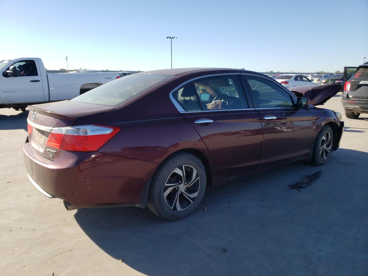 Image 3 of 2015 HONDA ACCORD SPORT 2015 with VIN 1HGCR2F55FA273280