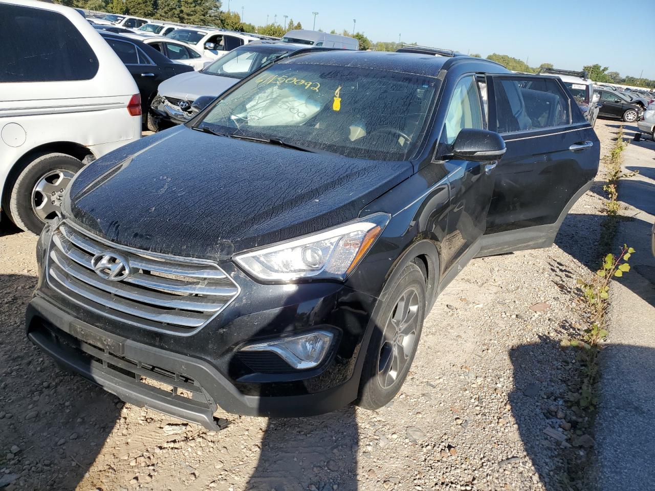 Image 2 of 2013 HYUNDAI SANTA FE GLS 2013 with VIN KM8SN4HF8DU028519