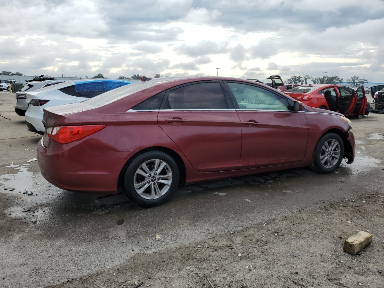 Изображение 3 2012 HYUNDAI SONATA GLS 2012 с VIN 5NPEB4AC7CH349521