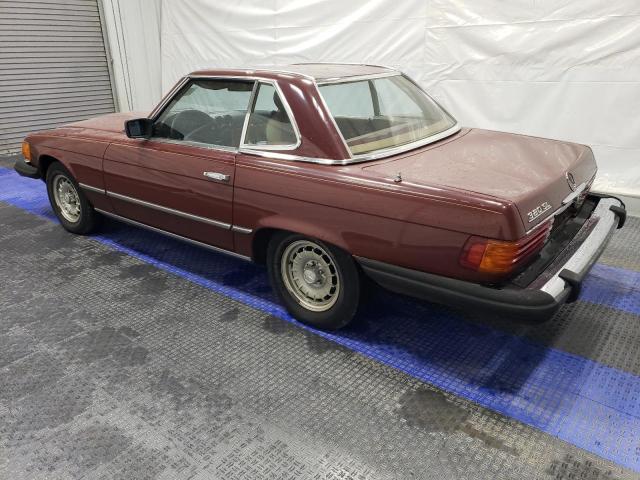Obraz 2 z 1982 MERCEDES-BENZ 380 SL 1982 z VIN WDBBA45A5CB012439