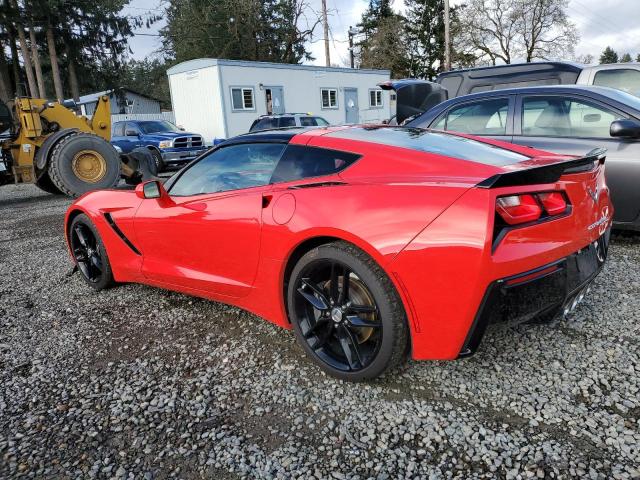 Image 2 of 2018 CHEVROLET CORVETTE STINGRAY 3LT 2018 with VIN 1G1YF2D73J5105701