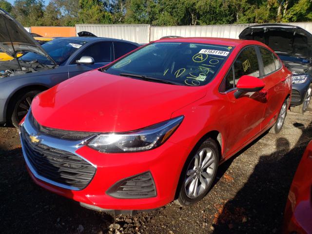 Изображение 2 2019 CHEVROLET CRUZE LT 2019 с VIN 1G1BE5SMXK7117076