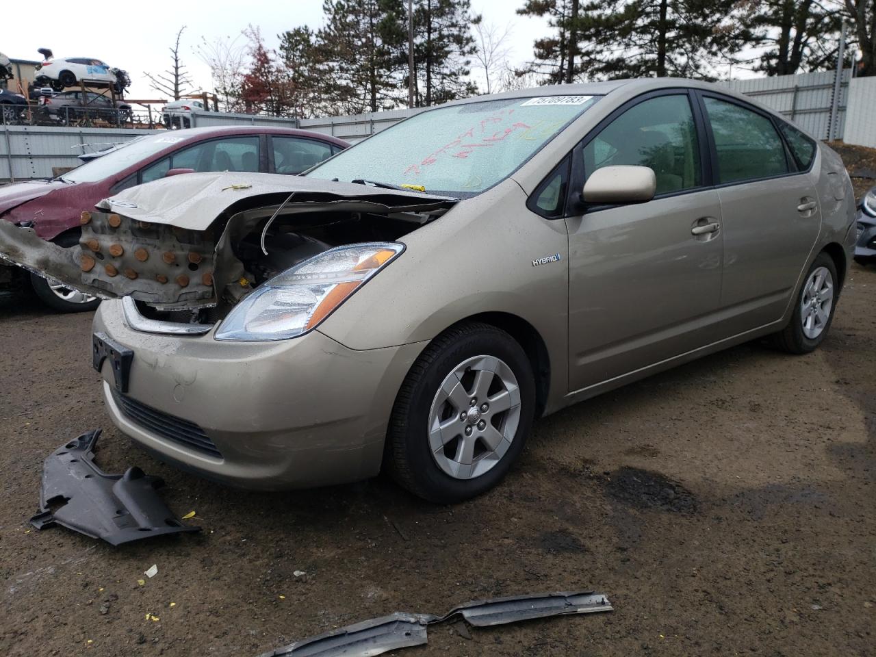 Obraz 1 z 2008 TOYOTA PRIUS  2008 z VIN JTDKB20U383337757