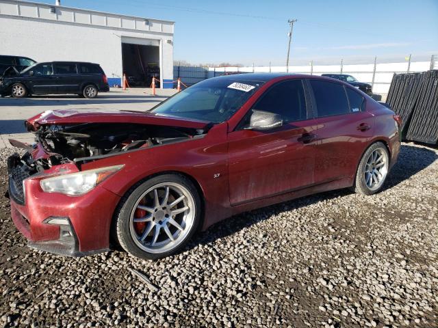 Image 1 of 2014 INFINITI Q50 BASE 2014 with VIN JN1BV7AR9EM694853