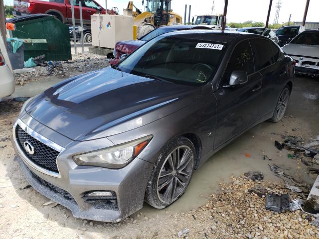 Image 2 of 2015 INFINITI Q50 BASE 2015 with VIN JN1BV7AP4FM349830