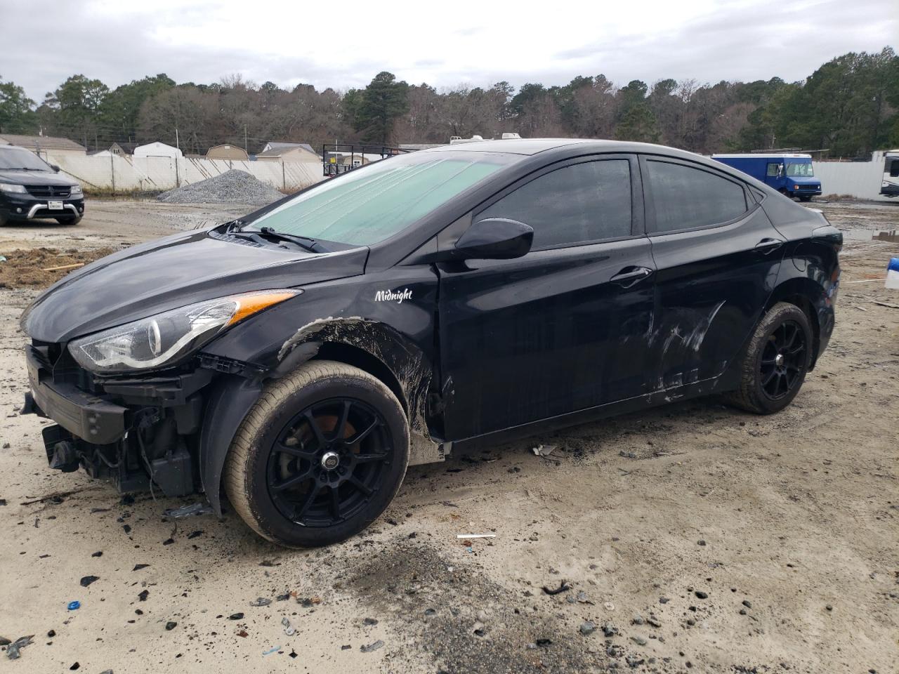 Image 1 of 2013 HYUNDAI ELANTRA GLS 2013 with VIN KMHDH4AE7DU666729