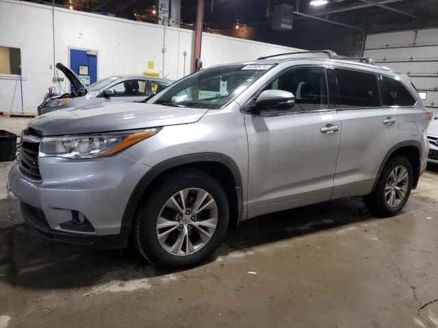 Изображение 1 2015 TOYOTA HIGHLANDER XLE 2015 с VIN 5TDJKRFH7FS220483