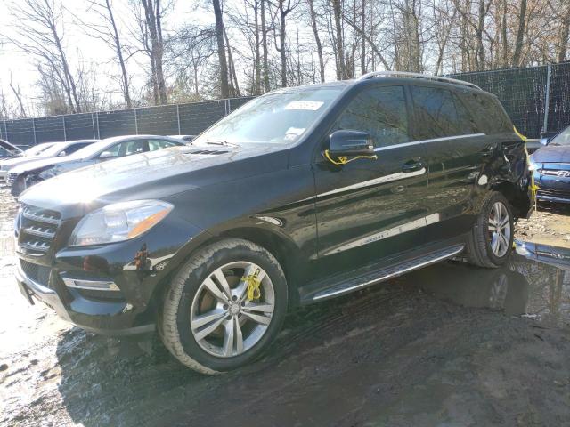 Image 1 of 2014 MERCEDES-BENZ ML 350 4MATIC 2014 with VIN 4JGDA5HB5EA365093