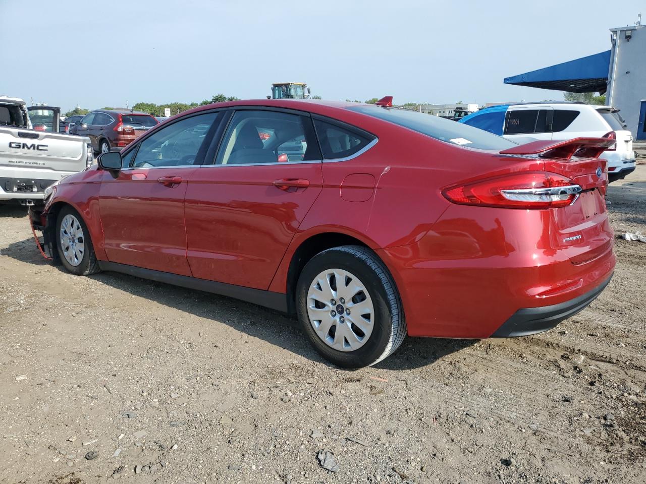 Image 2 of 2020 FORD FUSION S 2020 with VIN 3FA6P0G76LR184928