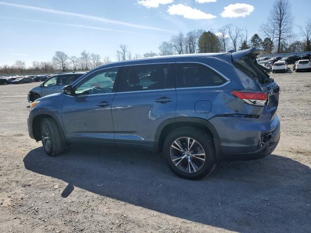 Obraz 2 z 2016 TOYOTA HIGHLANDER XLE 2016 z VIN 5TDJKRFH8GS256183