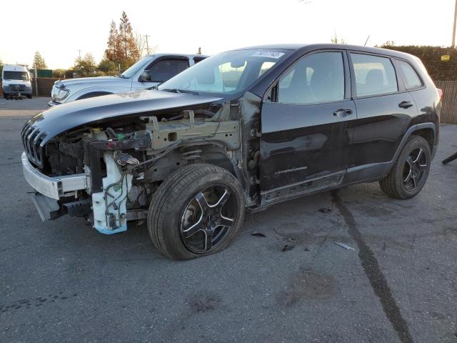 Image 1 of 2015 JEEP CHEROKEE SPORT 2015 with VIN 1C4PJLAB5FW584852