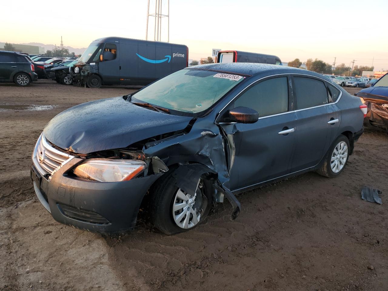 Image 1 of 2015 NISSAN SENTRA S 2015 with VIN 3N1AB7AP6FL671139