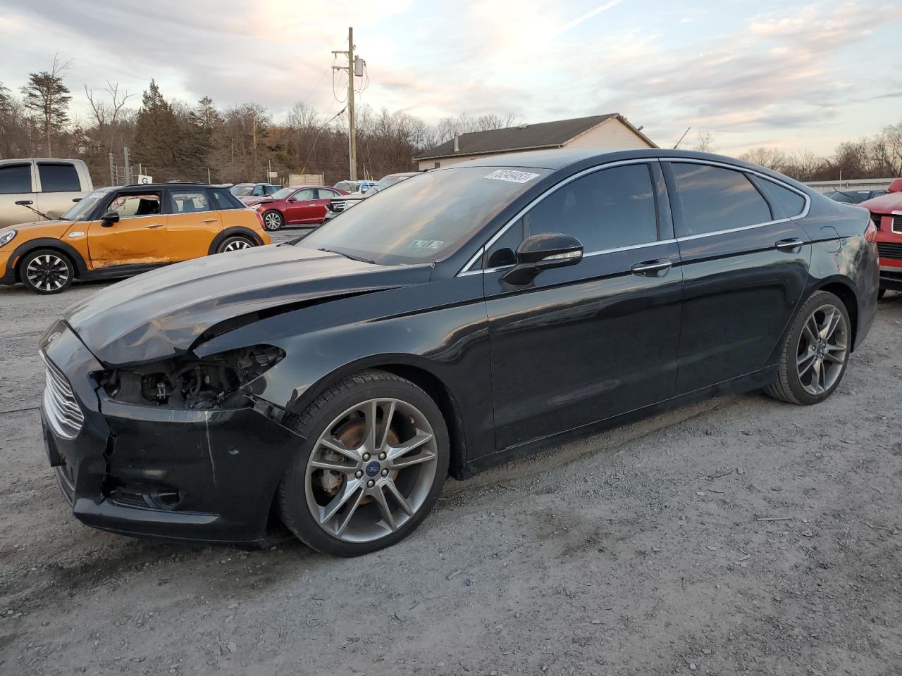 Изображение 1 2015 FORD FUSION TITANIUM 2015 с VIN 3FA6P0D94FR176353