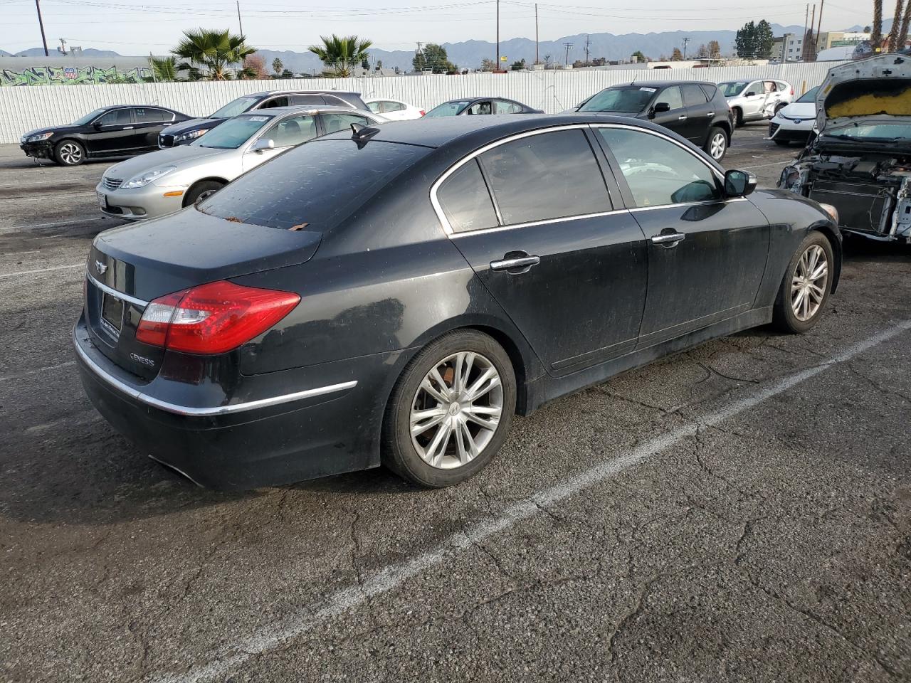 Image 3 of 2012 HYUNDAI GENESIS 3.8L 2012 with VIN KMHGC4DD8CU158623