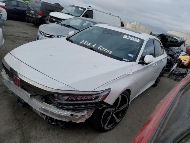 Image 1 of 2018 HONDA ACCORD SPORT 2018 with VIN 1HGCV2F32JA053033