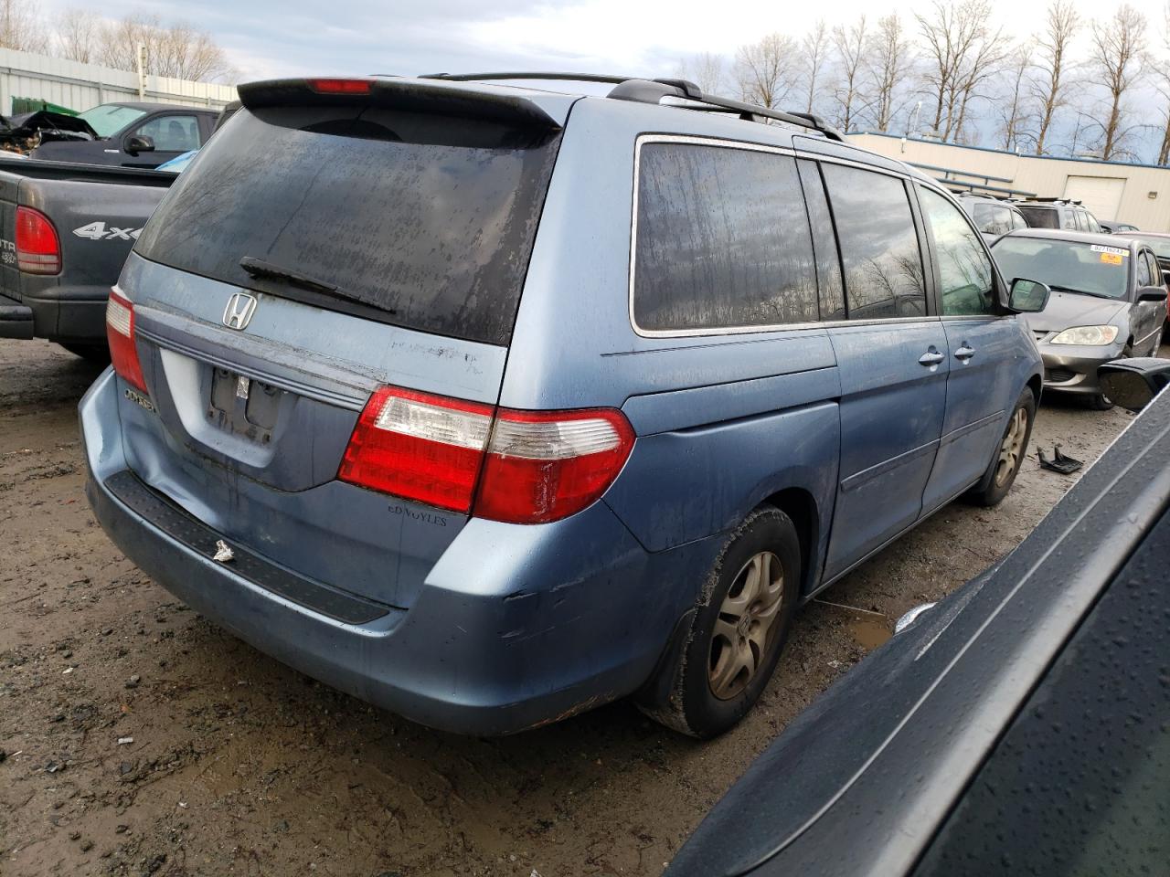 Изображение 3 2006 HONDA ODYSSEY EXL 2006 с VIN 5FNRL38626B003260