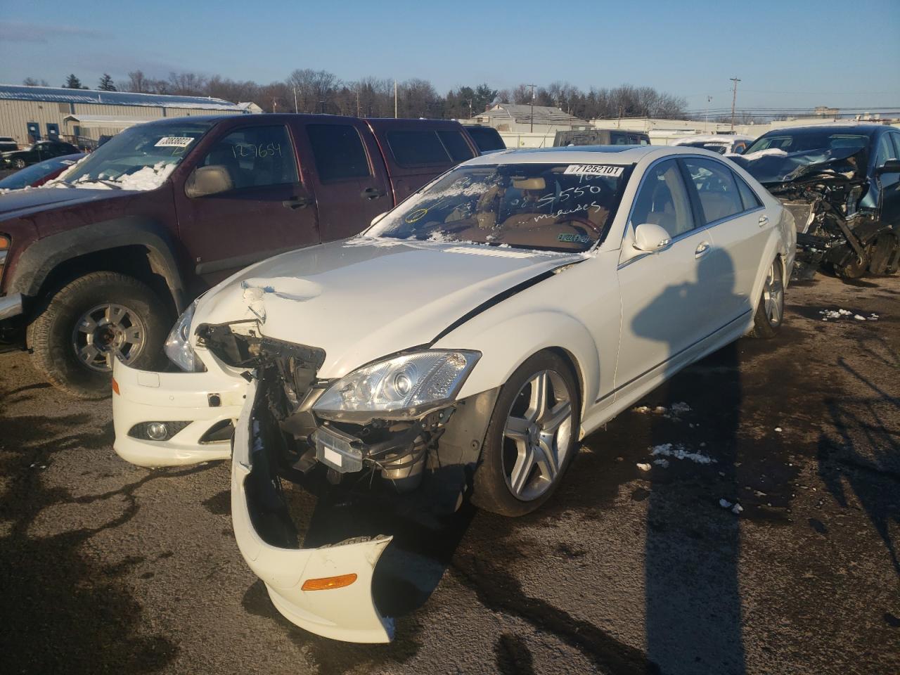 Image 2 of 2008 MERCEDES-BENZ S 550 4MATIC 2008 with VIN WDDNG86X48A184634