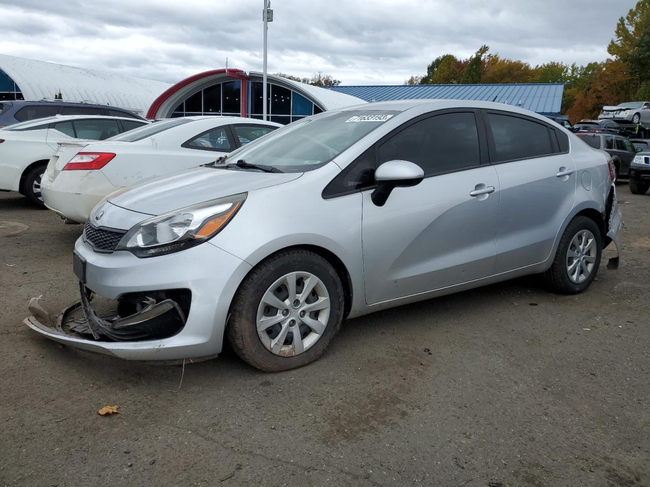 Image 1 of 2016 KIA RIO LX 2016 with VIN KNADM4A37G6688105