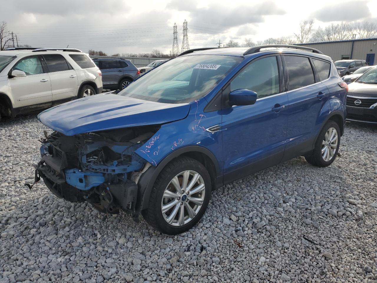 Obraz 1 z 2019 FORD ESCAPE SEL 2019 z VIN 1FMCU9HDXKUA14489
