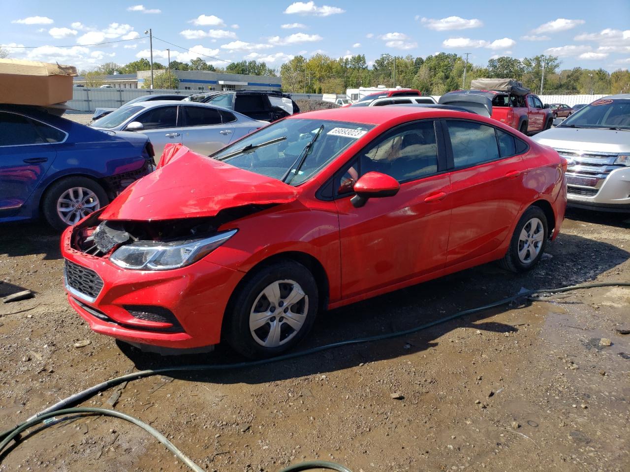 Изображение 1 Chevrolet Cruze Ls 2018 с VIN 1G1BC5SM2J7239127