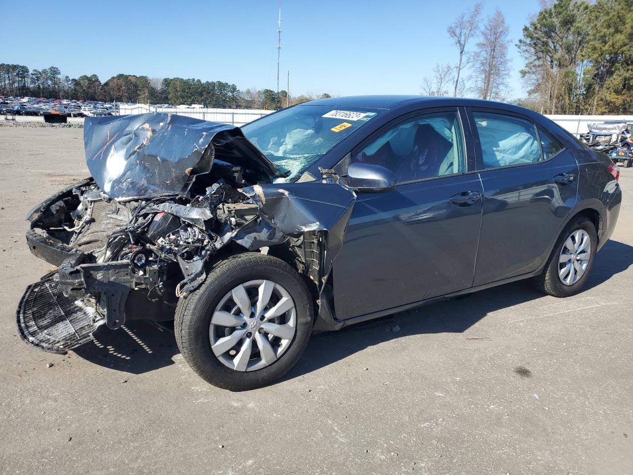 Image 1 of 2015 TOYOTA COROLLA L 2015 with VIN 2T1BURHE9FC246772