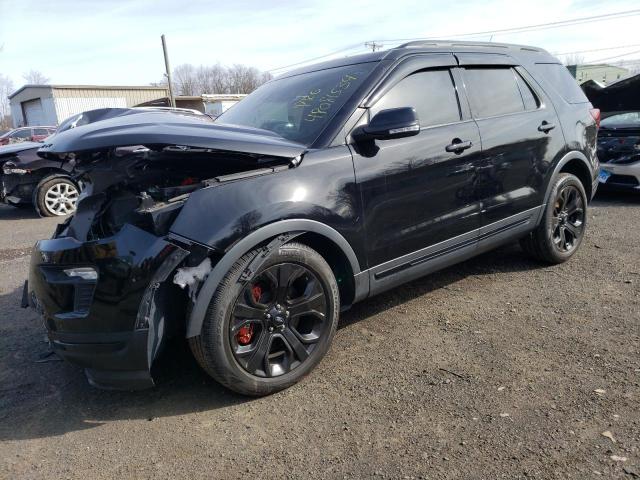 Image 1 of 2018 FORD EXPLORER SPORT 2018 with VIN 1FM5K8GT7JGC20996