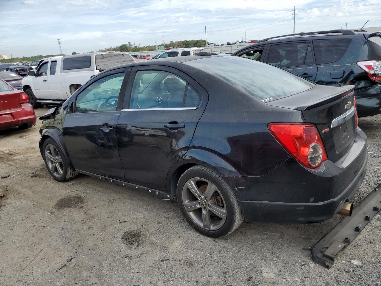 Image 2 of 2015 CHEVROLET SONIC RS 2015 with VIN 1G1JG5SB9F4109255
