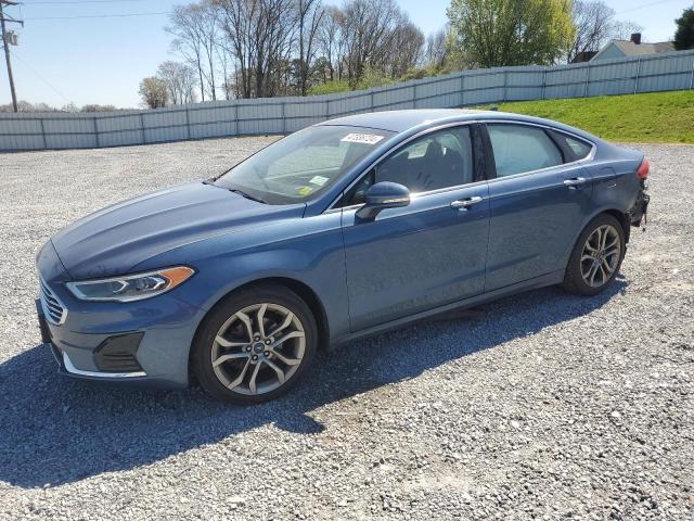 Image 1 of 2019 FORD FUSION SEL 2019 with VIN 3FA6P0CD4KR143479