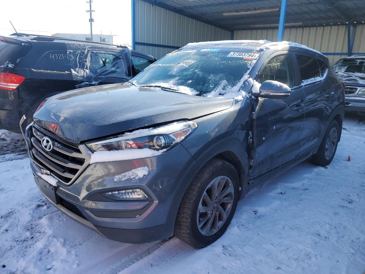 Image 1 of 2016 HYUNDAI TUCSON LIMITED 2016 with VIN KM8J33A26GU195517