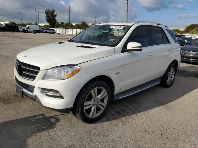 Image 1 of 2012 MERCEDES-BENZ ML 350 4MATIC 2012 with VIN 4JGDA5HB3CA030203