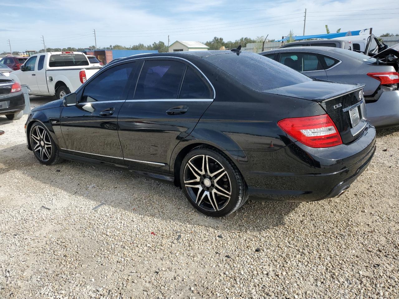 Image 2 of 2013 MERCEDES-BENZ C 300 4MATIC 2013 with VIN WDDGF8ABXDR269531