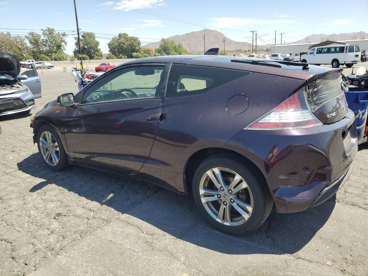 Изображение 2 2013 HONDA CR-Z  2013 с VIN JHMZF1D47DS000580
