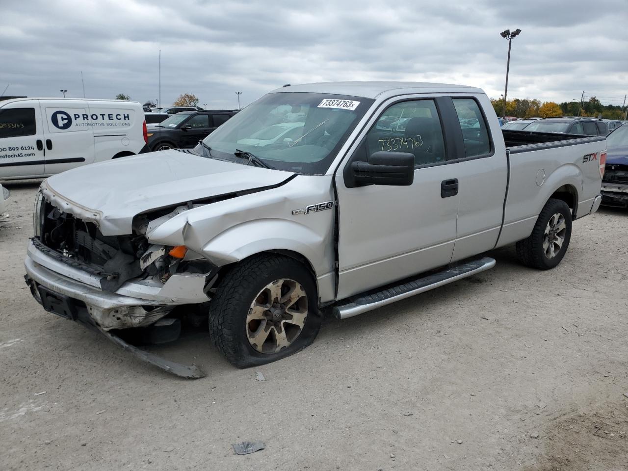 Изображение 1 2014 FORD F150 SUPER CAB 2014 с VIN 1FTEX1CM1EFD05775