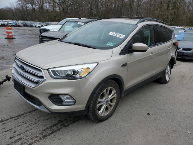 Image 1 of 2018 FORD ESCAPE SEL 2018 with VIN 1FMCU9HD8JUA46517