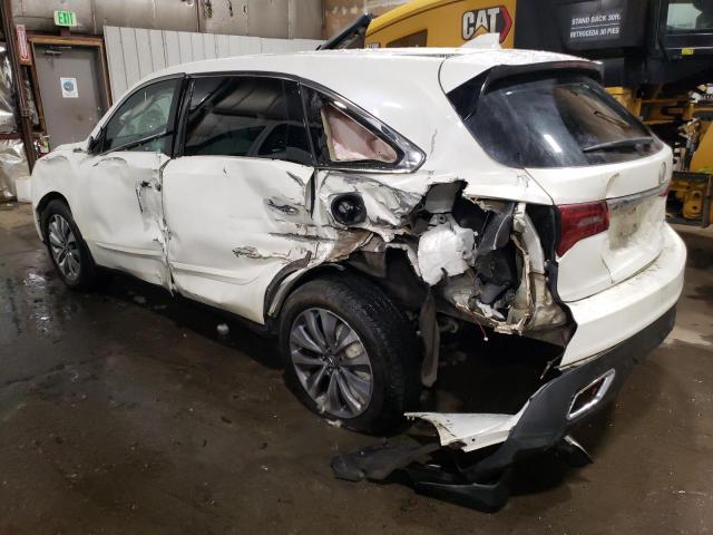 Image 2 of 2015 ACURA MDX TECHNOLOGY 2015 with VIN 5FRYD4H49FB021590