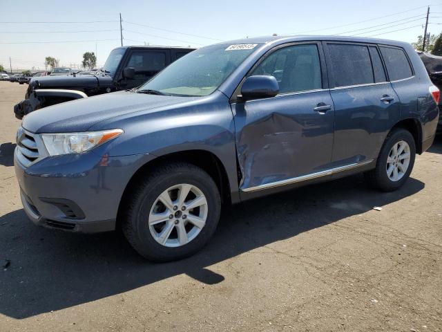 Obraz 1 z 2013 TOYOTA HIGHLANDER BASE 2013 z VIN 5TDBK3EH0DS179758