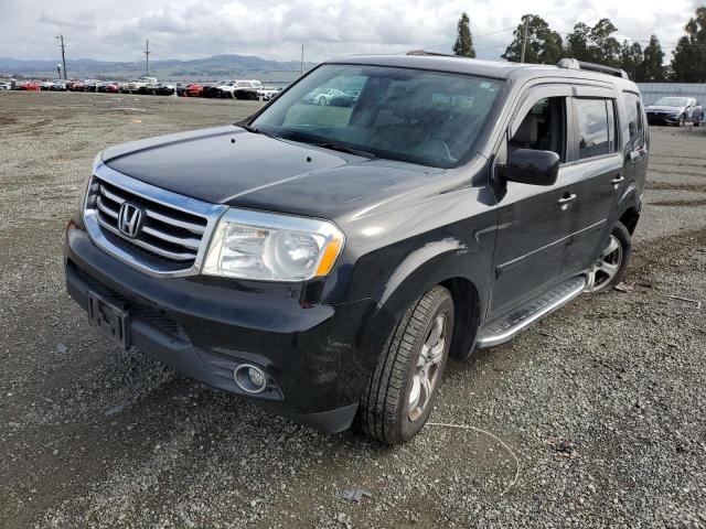 Image 1 of 2013 HONDA PILOT EXL 2013 with VIN 5FNYF3H56DB025110