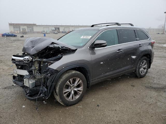 Изображение 1 2014 TOYOTA HIGHLANDER XLE 2014 с VIN 5TDJKRFH1ES007186