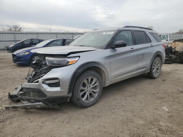 Image 1 of 2021 FORD EXPLORER XLT 2021 with VIN 1FMSK8DH8MGA61946