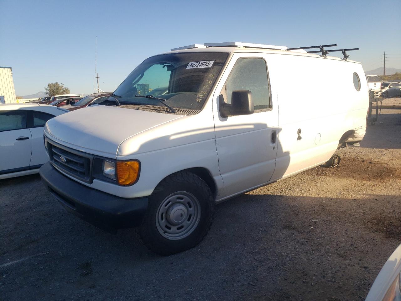 Image 1 of 2005 FORD ECONOLINE E150 VAN 2005 with VIN 1FTRE14W45HA47389