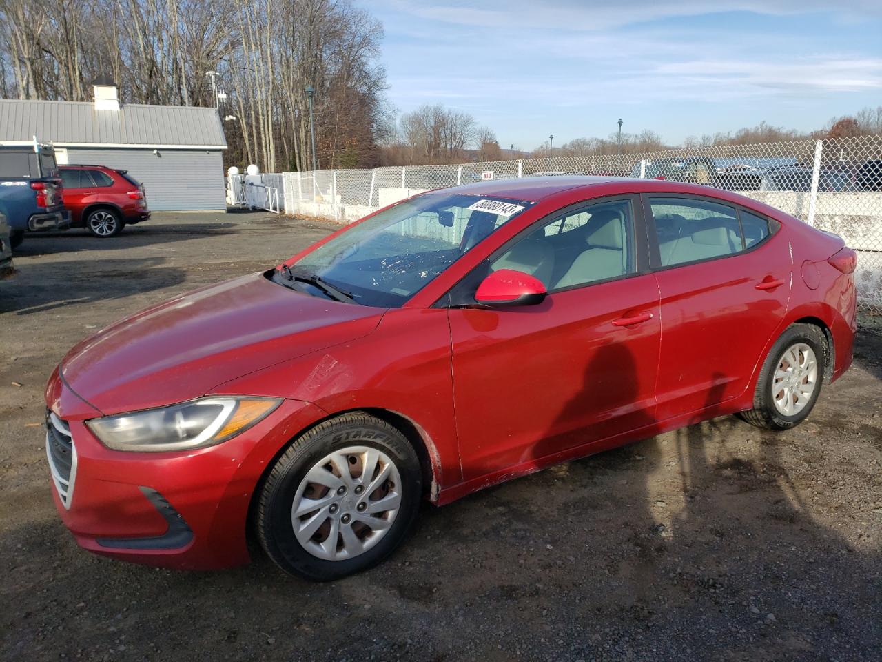 Изображение 1 2017 HYUNDAI ELANTRA SE 2017 с VIN KMHD74LFXHU075826