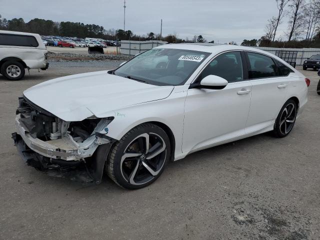 Image 1 of 2018 HONDA ACCORD SPORT 2018 with VIN 1HGCV2F39JA030607