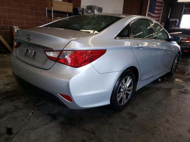 Obraz 3 z 2014 HYUNDAI SONATA GLS 2014 z VIN 5NPEB4AC4EH935502