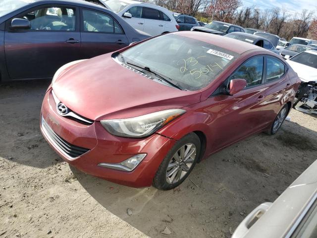 Image 1 of 2016 HYUNDAI ELANTRA SE 2016 with VIN 5NPDH4AE0GH740379