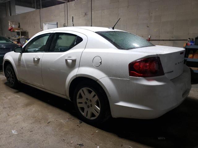 Image 2 of 2012 DODGE AVENGER SE 2012 with VIN 1C3CDZAB8CN168356