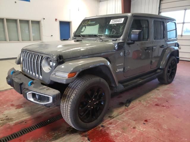Изображение 1 2023 JEEP WRANGLER SAHARA 4XE 2023 с VIN 1C4JJXP68PW517056